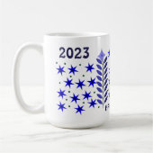 CADEAU DE MUG DE NOUVELLE ANNÉE 2023 HEUREUX TOUT  (Gauche)