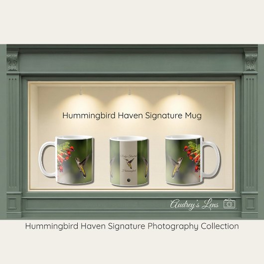 Cadeau de mug Nature Hummingbird Haven