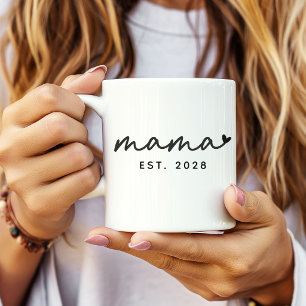 Cadeau de mug personnalisé pour nouvelle maman ann