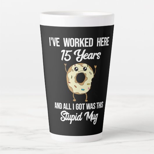 Cadeau de Mug pour 15 Ans de Travail Appreciation (Devant)