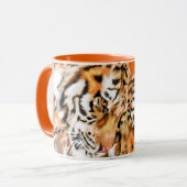 Cadeau de Mug Tigers Couple - Hug (Devant gauche)