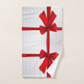 Cadeau de Noël (Serviette à main)