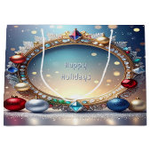 Cadeau de Noël Cadeau de vacances Sac cadeau (Devant)