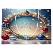 Cadeau de Noël Cadeau de vacances Sac cadeau (Dos)