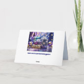 cadeau de noël carte de voeux (Dos)