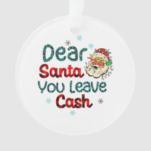 Cadeau de Noël Cher Père Noël Vous Laissez de l'ar