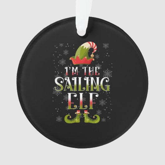 Cadeau de Noël Elf de voile (devant)