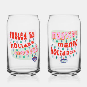 Cadeau de Noël en verre drôle de film de Noël