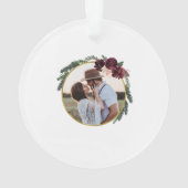 Cadeau de Noël Floral Bridesmaid | Bridesmaid (dos)