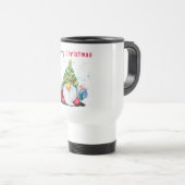 Cadeau de Noël Gnome Voyage Mug (Devant droit)
