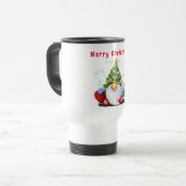 Cadeau de Noël Gnome Voyage Mug (Devant gauche)