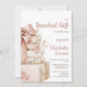 Cadeau de Noël le plus doux Fille Invitation de Ba (Devant)