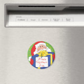 Cadeau de Noël Magnet Père Noël (In Situ (Lave-vaisselle))