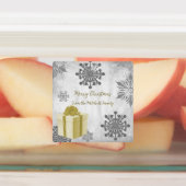 Cadeau de Noël Or Étiquettes de pâtisserie (Apposé)