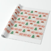 cadeau de noël Papier à envelopper (Déroulé)