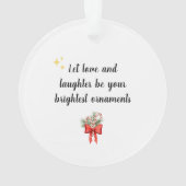 Cadeau de Noël personnalisé pour grands-parents (dos)