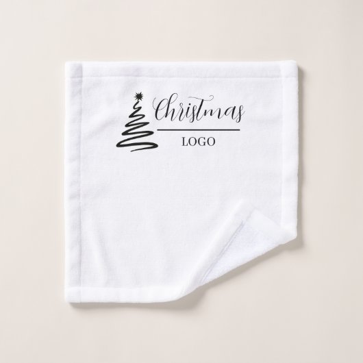 Cadeau de Noël personnalisé T-Shirt moderne person (Gant de toilette)