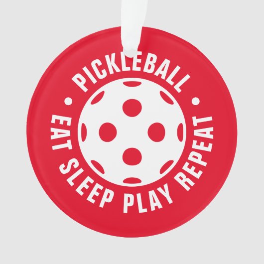 Cadeau de Noël pour joueur de pickleball (devant)