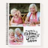 Cadeau de Noël pour le livre de recettes Nana (Devant)