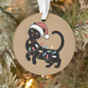 Cadeau de Noël pour maman amateur de chat noir mig