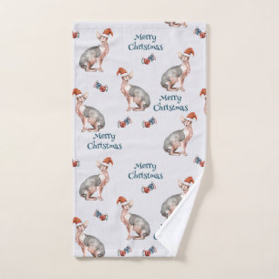 Cadeau de Noël Sphynx Chat, Décor de Noël