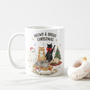 Cadeau de Noël tasse pour amateurs de chats