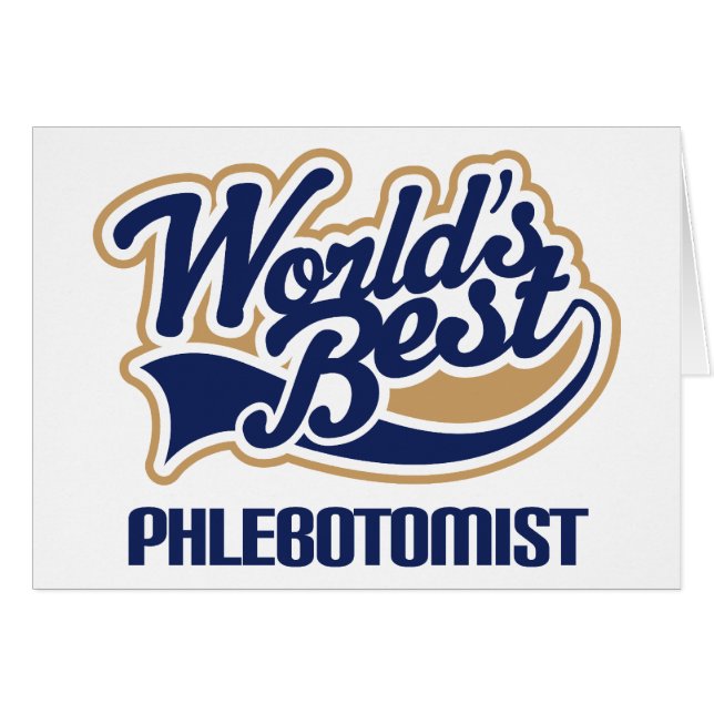 Cadeau de Phlebotomist (Devant horizontal)