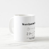 Cadeau de physique quantique Mug Amour Enchevêtrem (Devant gauche)
