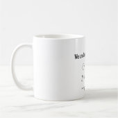 Cadeau de physique quantique Mug Amour Enchevêtrem (Gauche)
