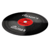 Cadeau de planche à découper de cuisine de disque  (Coin)