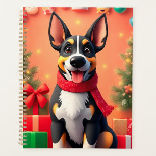 Cadeau de planificateur de Noël mignon pour chien