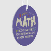 Cadeau de professeur de mathématiques Mathématique (devant)