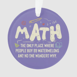 Cadeau de professeur de mathématiques Mathématique