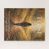 Cadeau de puzzle motivant - Confiance (Horizontal)