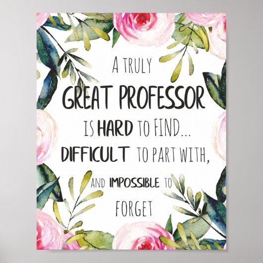 Cadeau de remerciement de professeur Décoration de (Devant)