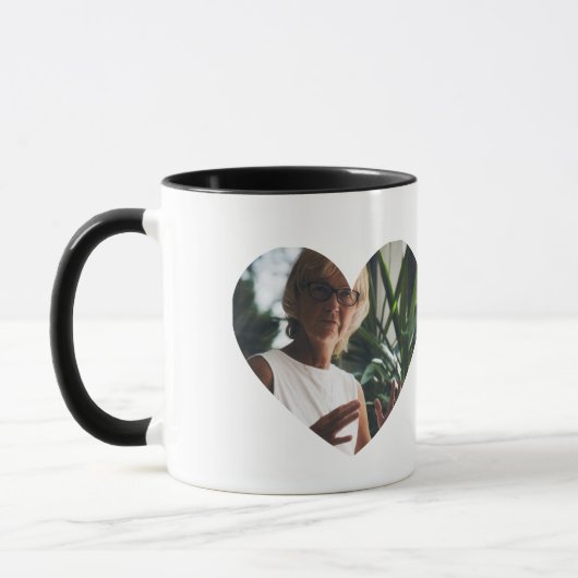Cadeau de Remerciement pour Enseignant Mug Photo P (Gauche)