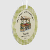 Cadeau de réouverture de marché de mariage Ornemen (devant)