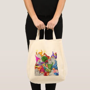 Cadeau de Sac fourre-tout de Noël Gnomes