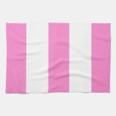 Cadeau de serviette de cuisine de rayure de roses (Horizontal)