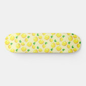 Cadeau de skateboard de citrons jaunes (Horz)