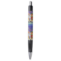 Cadeau de stylo de Noël avec des Gnomes en couple