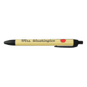Cadeau de stylos à pomme pour enseignant d'école j (Bas)