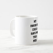 Cadeau de tasse à café (Devant gauche)