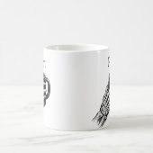 Cadeau de tasse à café avec main de squelette pers (Centre)