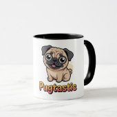 Cadeau de tasse à café Funny Kawaii Frenchie pour  (Devant droit)