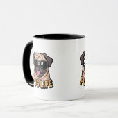 Cadeau de tasse à café Funny Kawaii Frenchie pour  (Devant gauche)