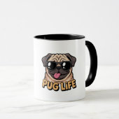 Cadeau de tasse à café Funny Kawaii Frenchie pour  (Devant droit)