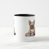 Cadeau de tasse à café Funny Kawaii Frenchie pour  (Centre)