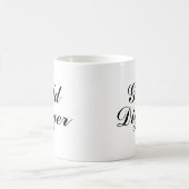 Cadeau de tasse à café Gold Digger (Centre)
