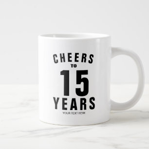 Cadeau de tasse à café personnalisée pour les 15 a